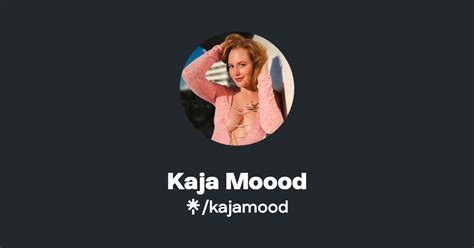 kajamoood nudes|Kaja Mood (Kaja Moood)